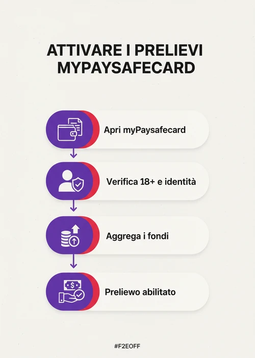 Una mano che tiene un voucher Paysafecard con il logo del metodo di pagamento, sullo sfondo di un'interfaccia di casinò online.